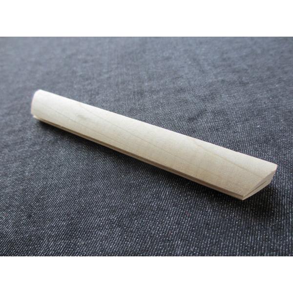 三味線 撥鞘(バチサヤ/撥さや/撥サヤ) 木製 朴 13cm 細溝 5個セット