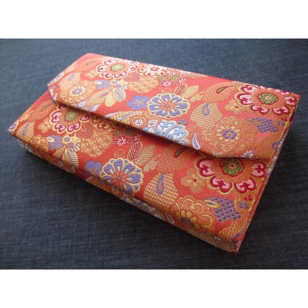 三味線撥入れ(バチ入れ/2丁撥入れ/撥ケース) 2丁用 平型 【大】 009