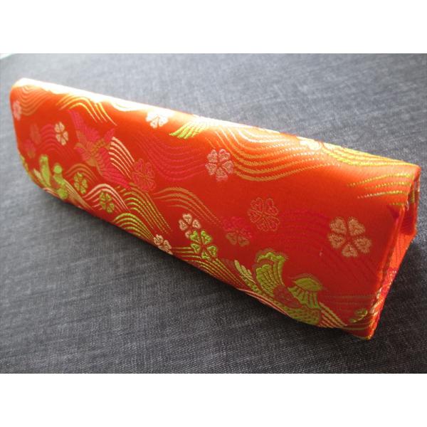 13絃 琴柱入れ(箏柱入れ/琴柱ケース) 錦 大 27cm ホック式 029