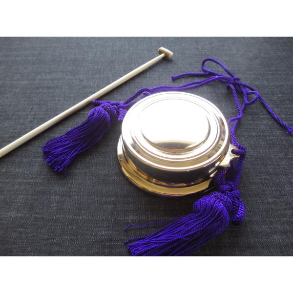 当り鉦、摺鉦(房付)・撞木 セット 当り鉦、摺鉦(房付)・撞木 セット 当り鉦、摺鉦(房付)・撞木 セット