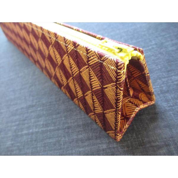 17絃 琴柱入れ(箏柱入れ/琴柱ケース) 三角 46cm チャック式 001