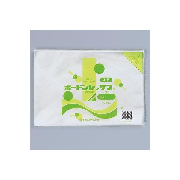 福助工業 ボードンレックス0.025 4穴 No.10 （6000枚）巾180×長さ270mm