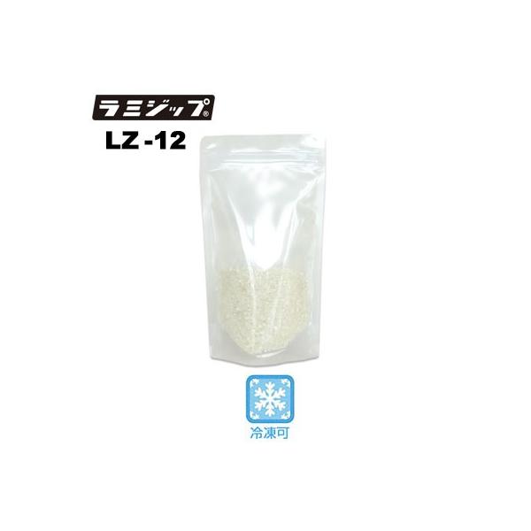 セイニチ ラミジップ スタンドパック NYタイプ LZ-12（1ケース1200枚）巾120×（チャック下180＋上32）＋ガゼット巾35(mm)