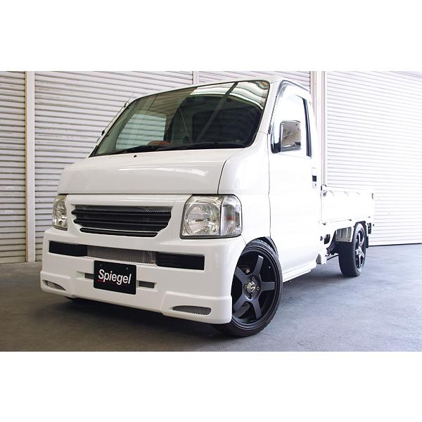 シュピーゲル車高調　　バモス　アクティ　最終価格 シュピーゲル バンパー バモス HM1 HM2 フロントバンパー (未塗装