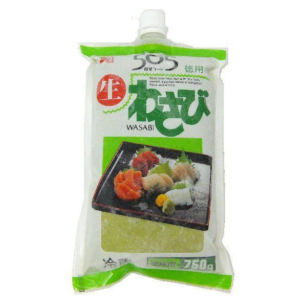 【製造者】カネク株式会社【原材料】西洋わさび、本わさび、酸味料、香辛料、着色料（青1、黄4）【規格】750ｇ【保存方法】要冷蔵（10℃以下）※使用後は空気を抜いてキャップを閉め、冷蔵庫で保管してください。※開封後は、賞味期限内であってもでき...