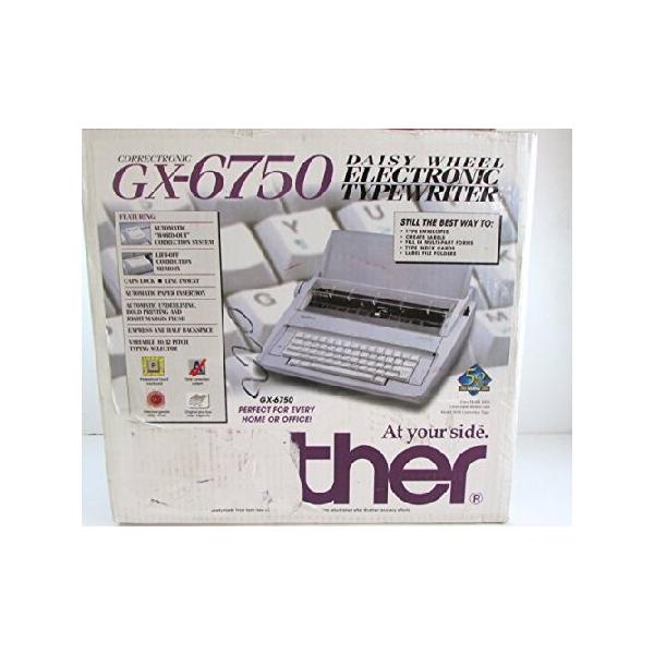 brother ブラザー GX-6750 タイプライター 家電 未使用品 平行輸入品】Brother タイプライター GX-6750 グレー : Trade Journey