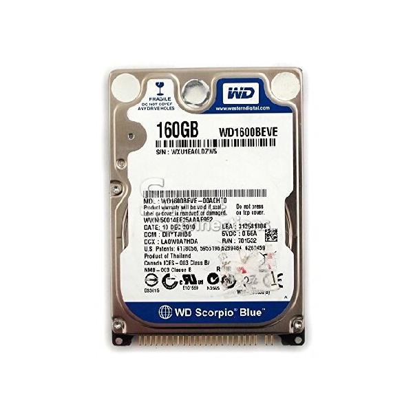 【平行輸入品】Western Digital 内部部品 WD1600BEVE