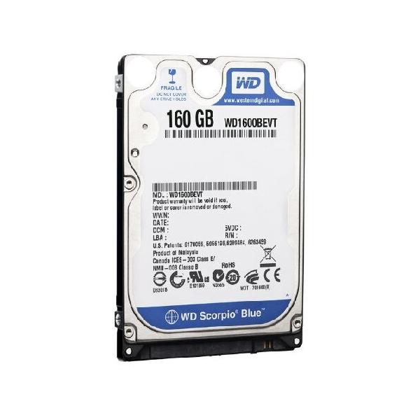 【平行輸入品】Western Digital 内部部品 WD1600BEVT ブルー