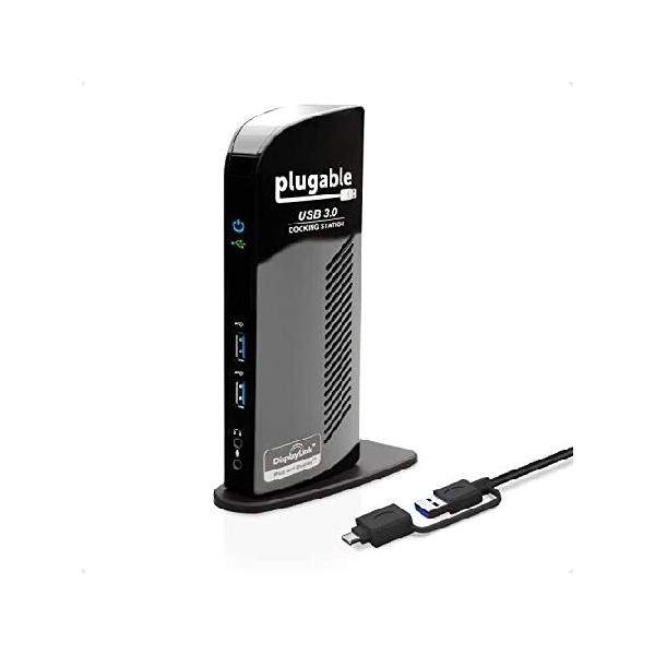 平行輸入品】Plugable ドッキングステーション UD-3900 その他周辺機器