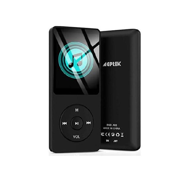 AGPtEK 【平行輸入品】AGPTEK MP3 MP4 プレーヤー A02B ブラック