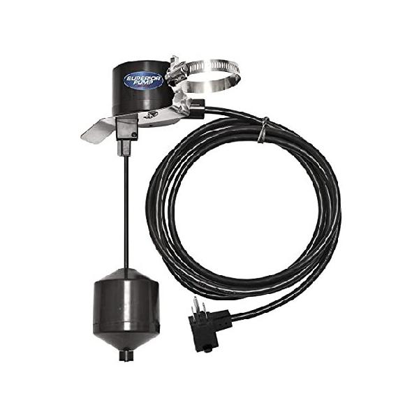 【平行輸入品】Superior Pump 92010 垂直フロートスイッチ ブラック 92010 1
