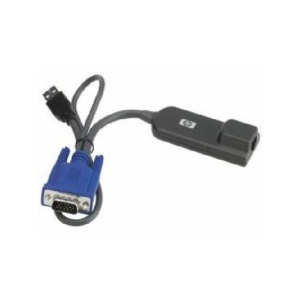 インターフェースアダプター HP 【平行輸入品】Hewlett-Packard AF628A KVMコンソール USB
