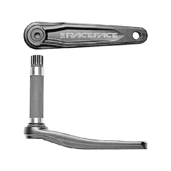平行輸入品】RaceFace Aeffect EXI クランクアーム ブラック 175mm
