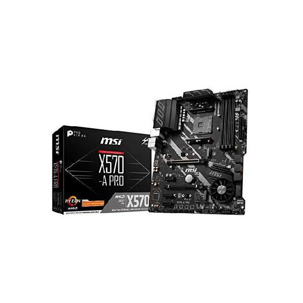 MSI マザーボード X570-A PRO グラフィックボード、ビデオカード