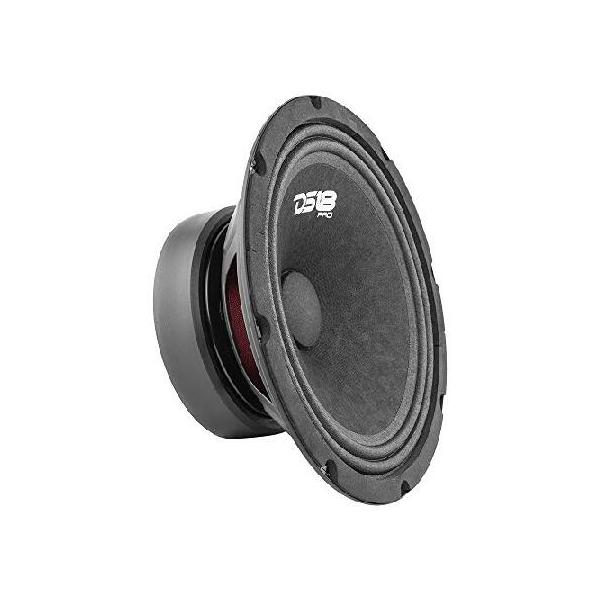 【平行輸入品】DS18 PRO-GM8.4 ラウドスピーカー - 8インチ ミッドレンジ ブラックスチールバスケット 最大580W RMS190W 4オー