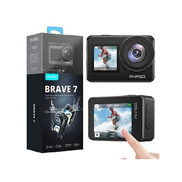 楽天市場】AKASO Brave7 アクションカメラ 4K60FPS 2025年