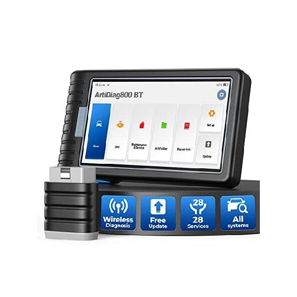 平行輸入品】TOPDON ArtiDiag800BT Car Diagnostic Tool with all