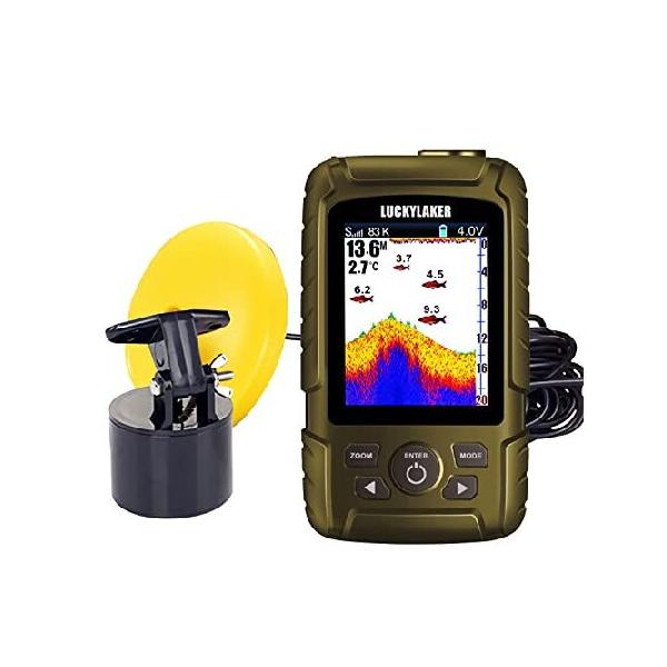 平行輸入品】LUCKYLAKER 魚群探知機 水深測定器 Y2020-CDT : Trade