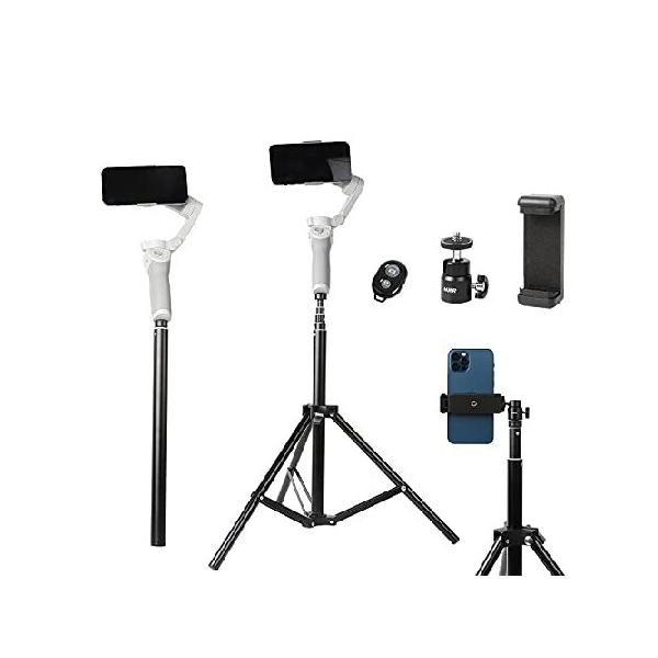Feiyu pocket 1個 ・スマートフォンアダプター ・伸縮延長ロッド Feiyu pocket 1個 ・スマートフォンアダプター ・伸縮延長ロッド