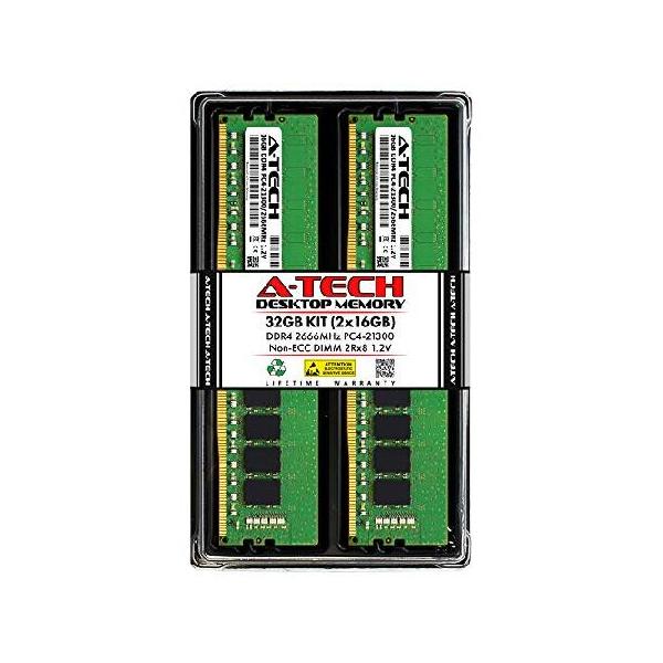 平行輸入品】A-Tech 32GB (2x16GB) RAM 交換用 Crucial
