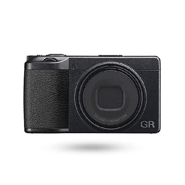 平行輸入品】Ricoh GR IIIx, Black, Digital Compact Camera with 24MP