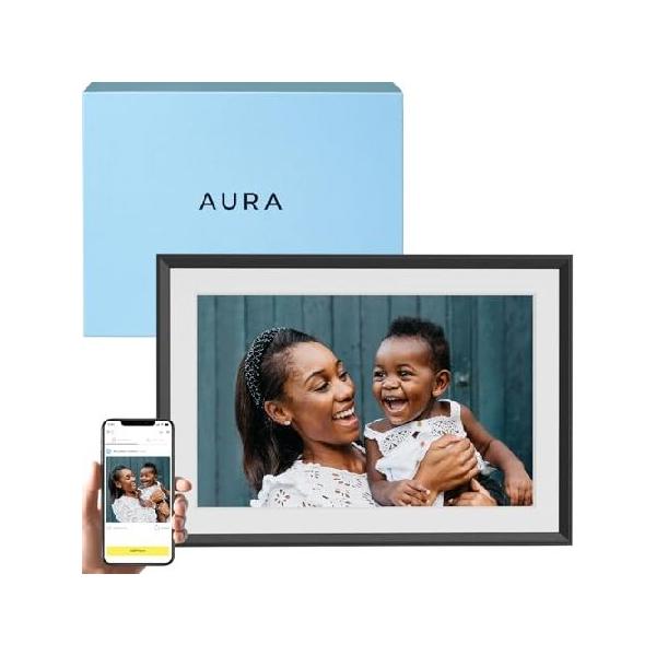 他サイト： 【平行輸入品】Aura Carver HD Smart Digital Picture Frame 10.1 Inch WiFi Cloud Dの商品画像