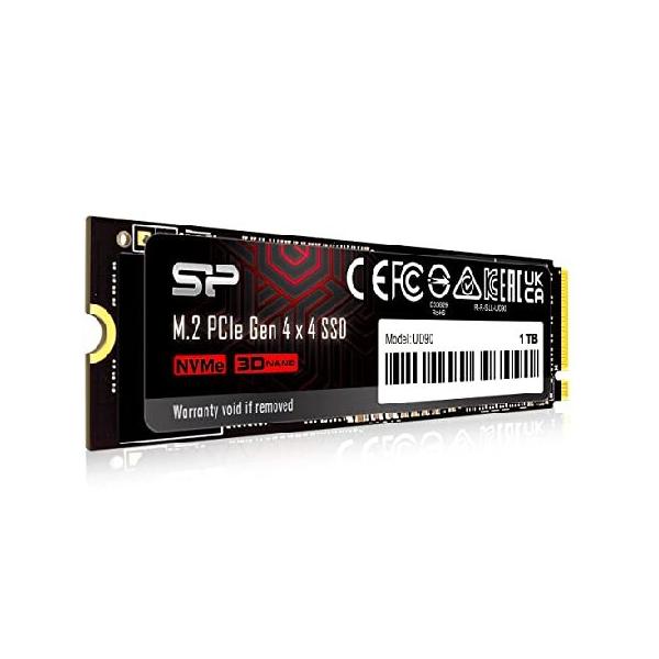 平行輸入品】シリコンパワー 1TB UD90 NVMe 4.0 Gen4 PCIe M.2 SSD TLC