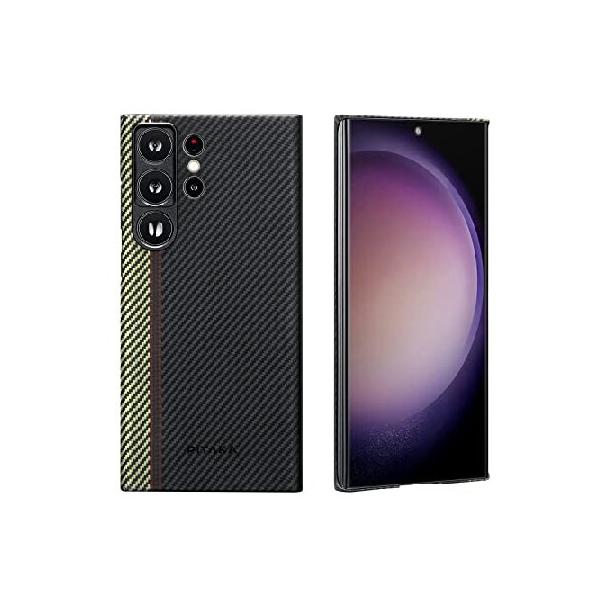 平行輸入品】pitaka Case for Samsung Galaxy S23 Ultra, 6.8 Inch