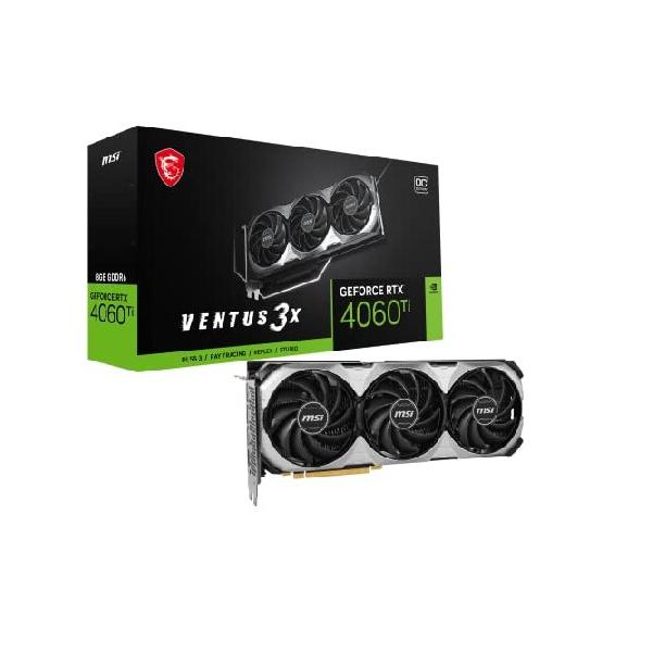 平行輸入品】MSI GeForce RTX 4060 Ti VENTUS 3X 8G OC グラフィックス