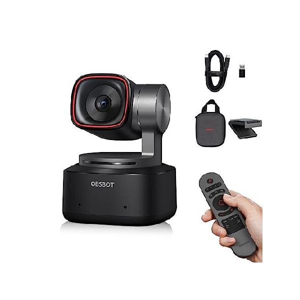 平行輸入品】OBSBOT Tiny 2 AI搭載PTZ 4K ウェブカメラ 1/1.5