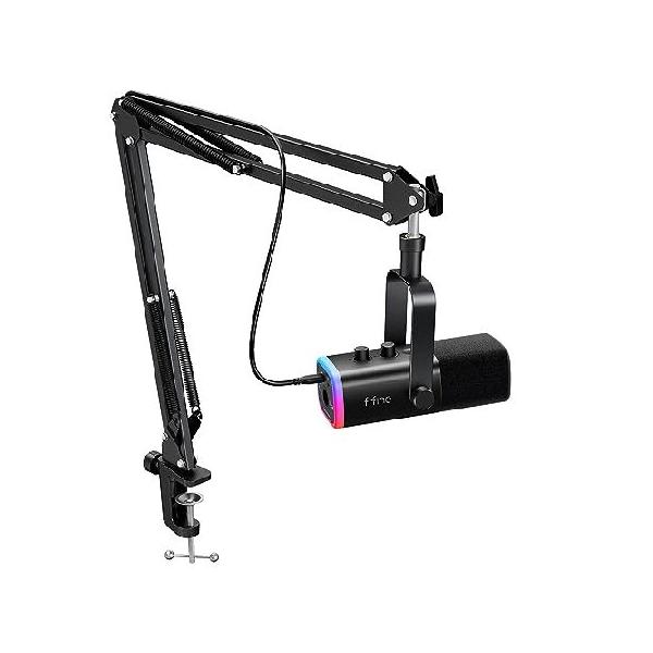 FIFINE 【平行輸入品】FIFINE XLR/USB ゲーミングマイクセット