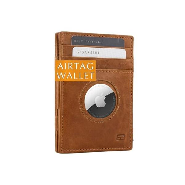 平行輸入品】GARZINI Magic AirTag Wallet, Mens Wallet with Airtag