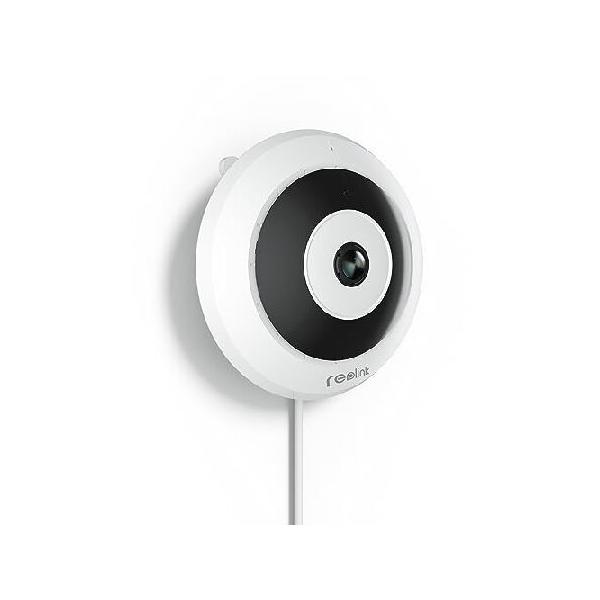 【平行輸入品】REOLINK PoE IP Fisheye Camera with 360° View, 6MP Indoor Camera f