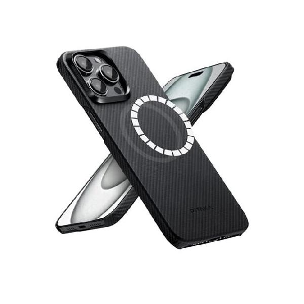 平行輸入品】PITAKA iPhone 15 Pro Max用ケース MagSafe対応 スリム