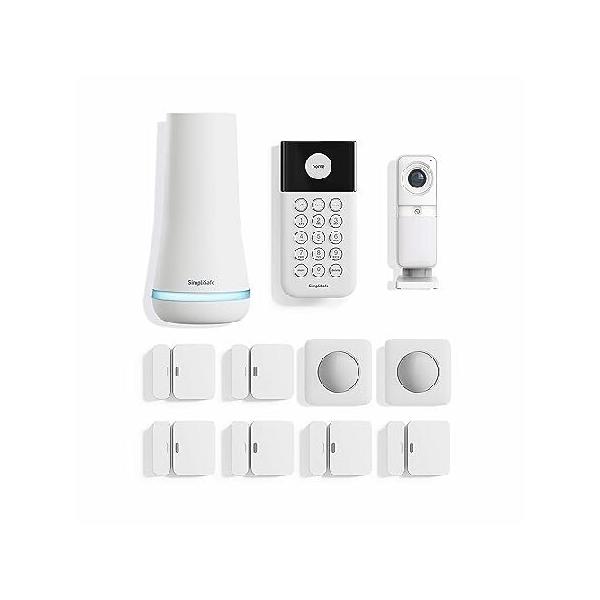 【平行輸入品】SimpliSafe 11 Piece Wireless Home Security System Gen 3 with Wire