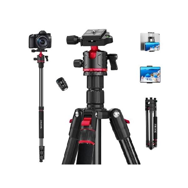 平行輸入品】ZIKZOK 70インチ カメラ用三脚 プロフェッショナルアルミ