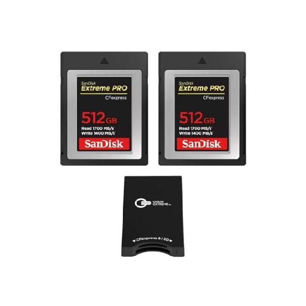 SanDisk 【平行輸入品】SanDisk Extreme PRO 512GB CFexpress Type-B