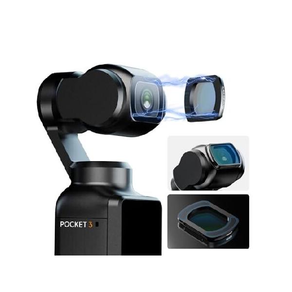 DJI osmo pocket 3 combo ブラックミストフィルター付き 平行輸入品】ULANZI PK-01 ブラックミストフィルター DJI Osmo Pocket