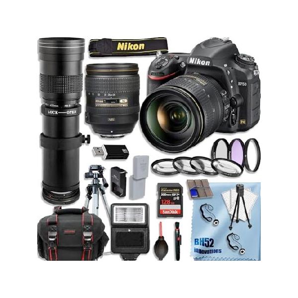 Nikon D750 24.3MP 4K UHD Video Recording DSLR Camera with AF