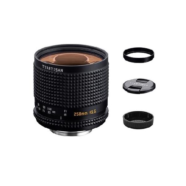 平行輸入品】TTArtisan 250mm f5.6 Reflex 望遠レンズ 5群6枚