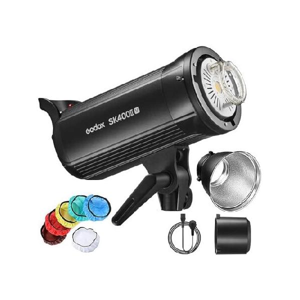 Godox SK400II スタジオ ストロボ 400Ws 数回使用 箱付 2台