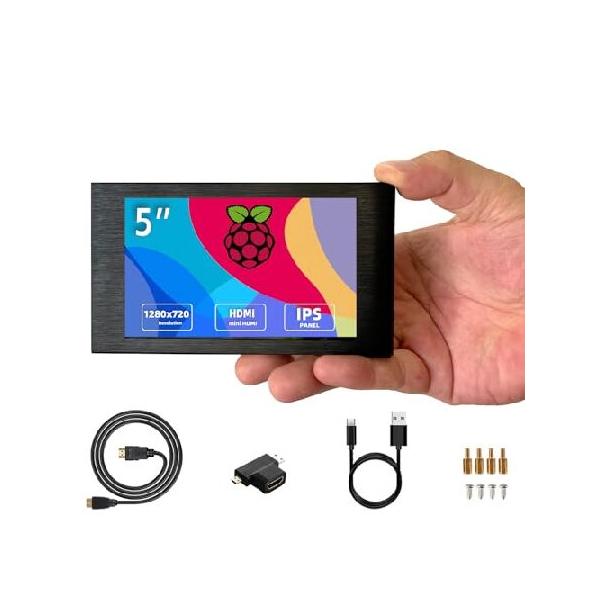 平行輸入品】VIEWMEI 5インチ IPS 小型 Hdmi モニター 1280 x 720 ミニ