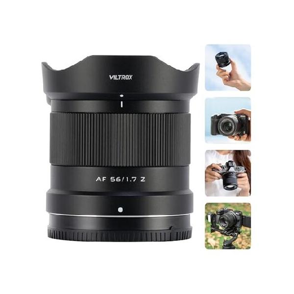 VILTROX AF 56mm F1.7 ニコンzマウント Amazon.com : VILTROX 56mm F1.7 f/1.7 Z-Mount, STM Large