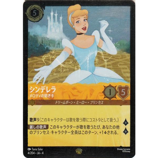 Disney（ディズニー） ディズニーロルカナ シンデレラ_メロディの紡ぎ