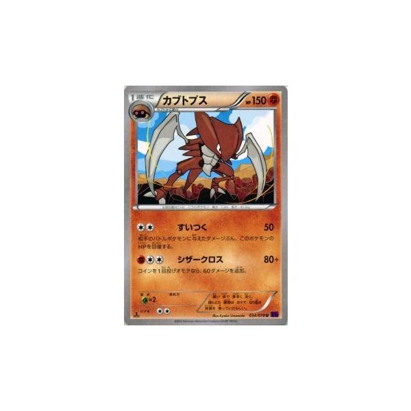 Pokemon（ポケモン） ポケモンカードゲームXY カブトプス /めざめる超 