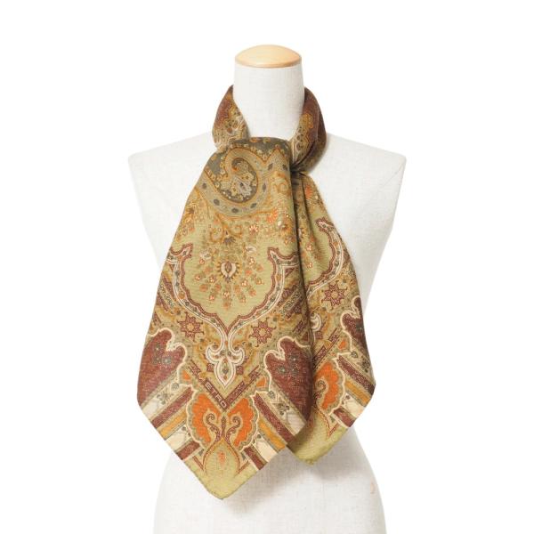 ETRO（エトロ） 美品 スカーフ 大判 ストール バロック柄 : トレード