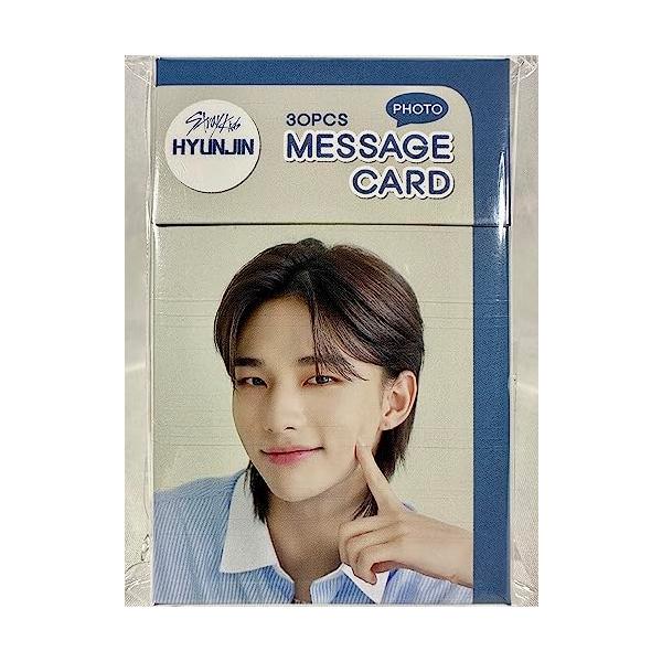 stray kids ヒョンジン　メッセージカード ヒョンジン STRAYKIDS ストレイキッズ スキズ フォトメッセージ