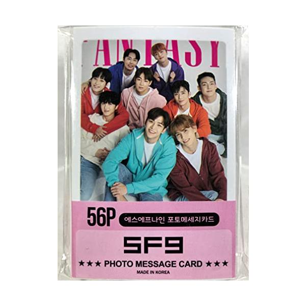 sf9 ポストカード SF9 エスエフナイン グッズ ／ フォト メッセージカード 56枚