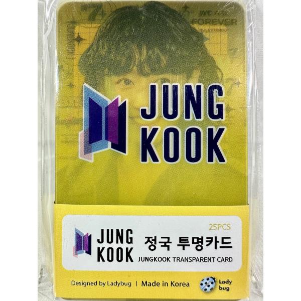 JUNGKOOK ジョングク - BTS 防弾少年団 グッズ / 透明 フォト JUNGKOOK ジョングク - BTS 防弾少年団 グッズ / 透明 フォト