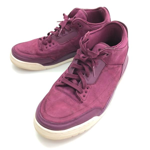 05w17276 ナイキ NIKE WMNS AIR JORDAN 3 RETRO ボルドー 29.0cm US12 UK9.5 中国製 メンズ スニーカー AH7859-600 中古品【館林店】